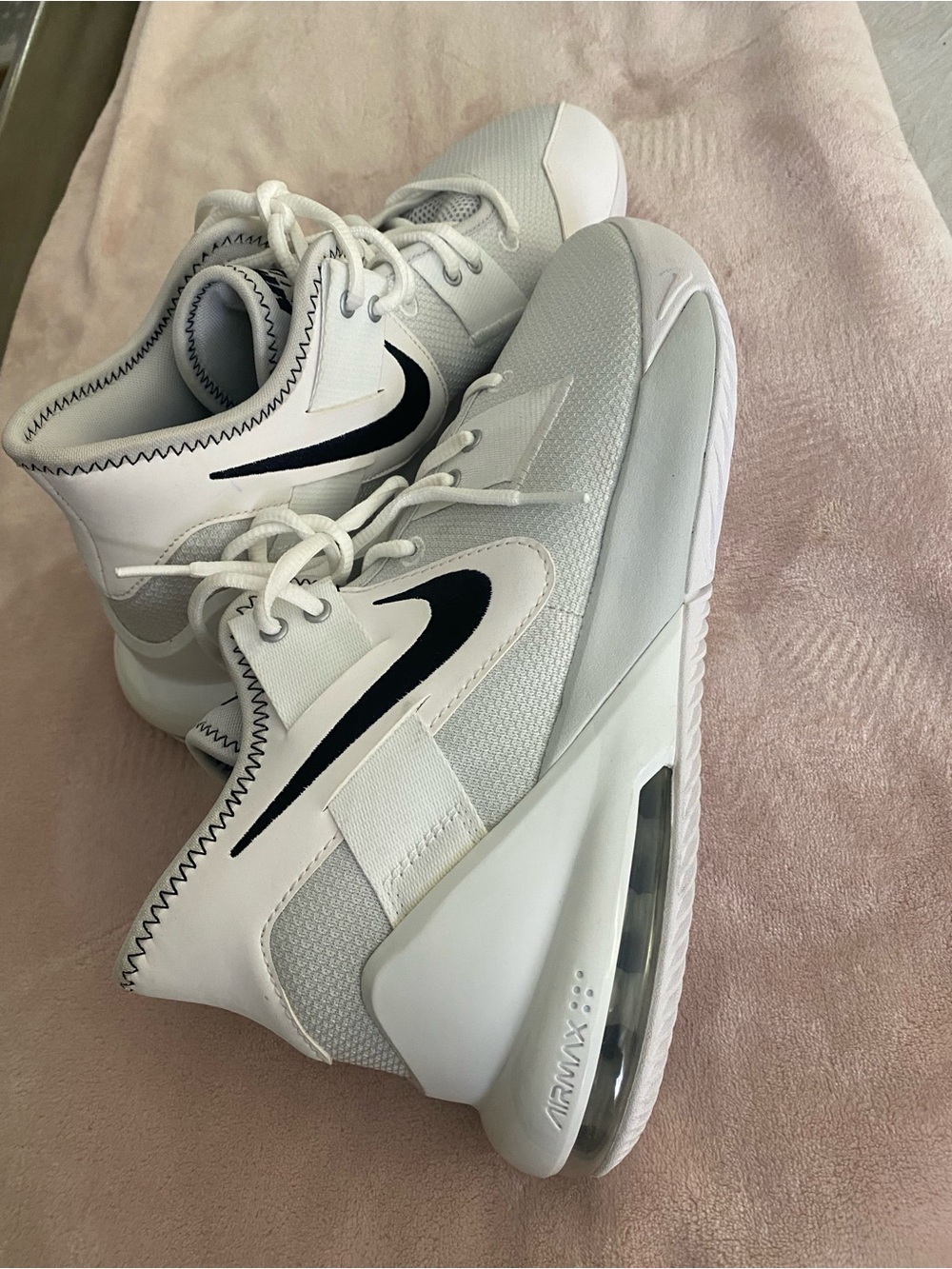 Nike Air Max Impact 2 Mens 10.5 Mid High Top Basketball Shoes Sneakers - Picture 2 of 9